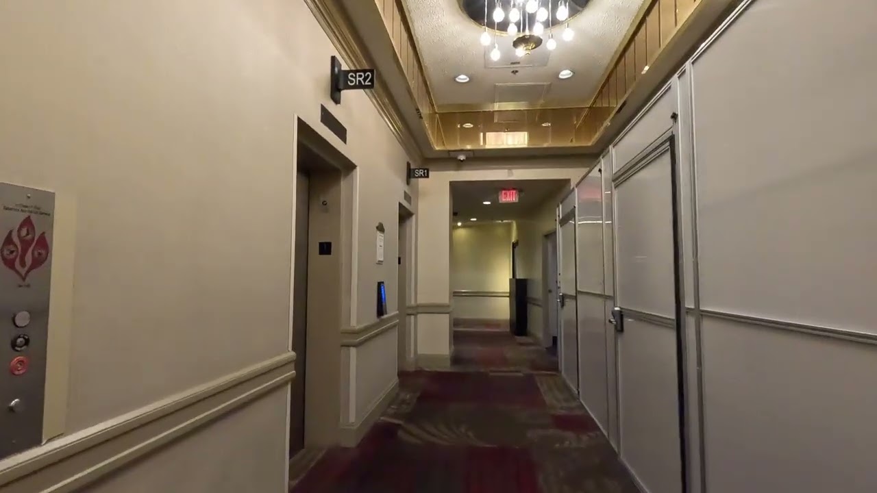 Skyrise Tower Elevator down to Parking Garage, Circus Circus Hotel & Casino, Las Vegas, NV, NGH10818