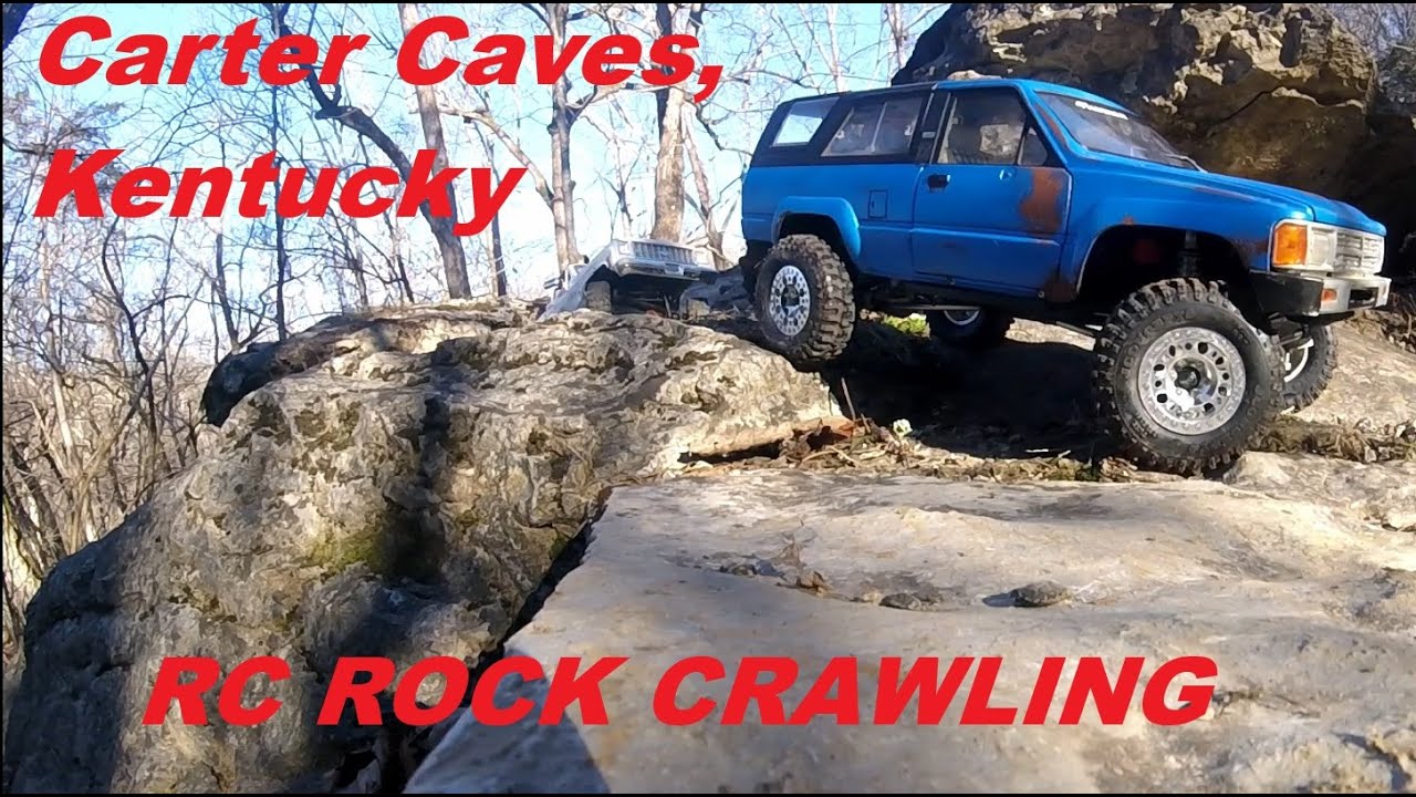 RC Rock Crawling at Carter Caves, Kentucky