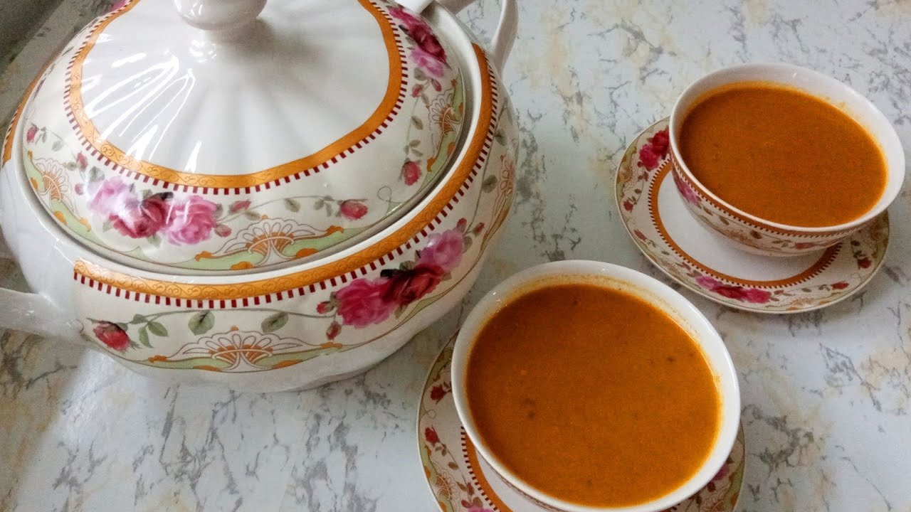 شوربة(صوبا) بالكروفيت والخضر كتجي روعة لذيذة بزاف وساهلة في التحضير