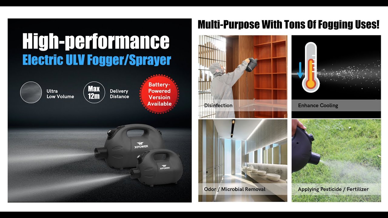 XPOWER ULV Electric Fogger