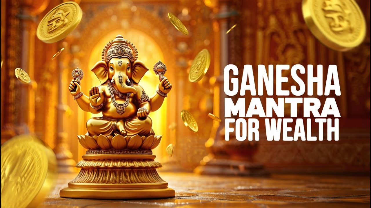 6h 20m Golden Lord Ganesha Mantra &bull; Deep Wealth Meditation Music for Sleep, Relaxation & Abundance