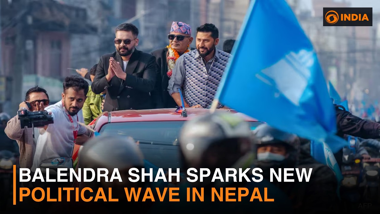 Balendra Shah leads Nepal’s emerging political shift