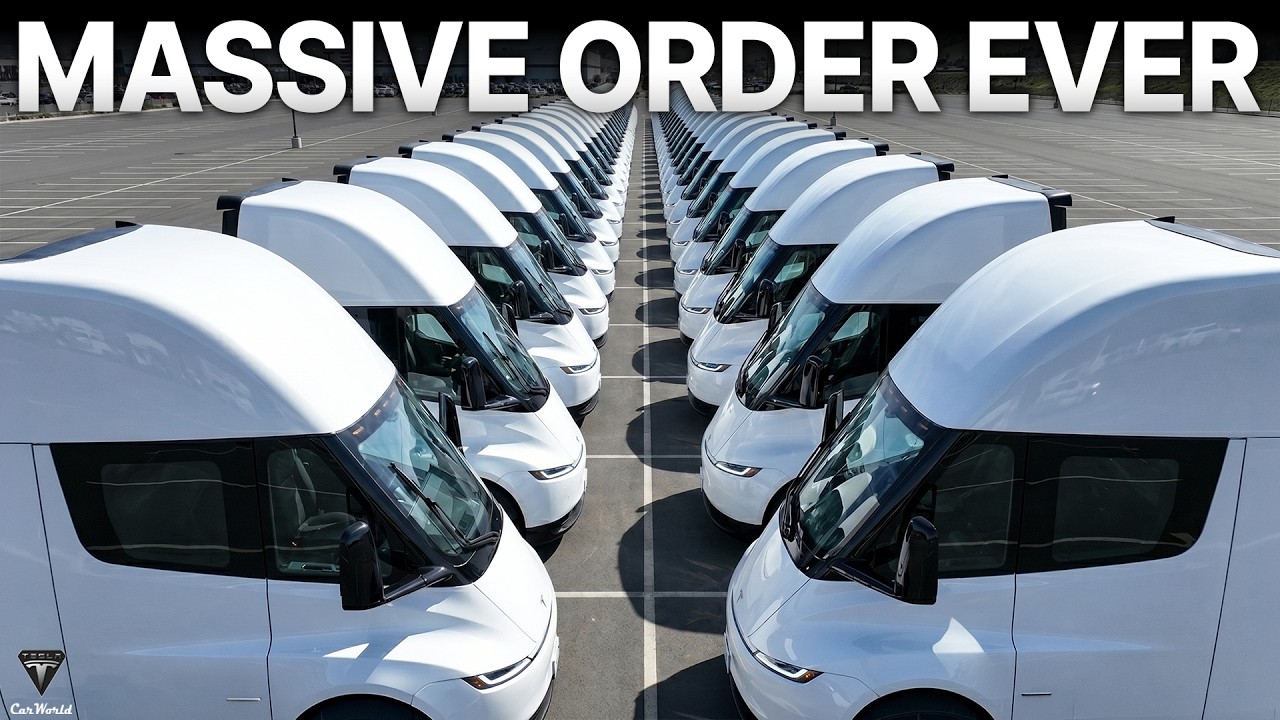 Масштабные заказы на Tesla Semi после 2 крупных обновлений!