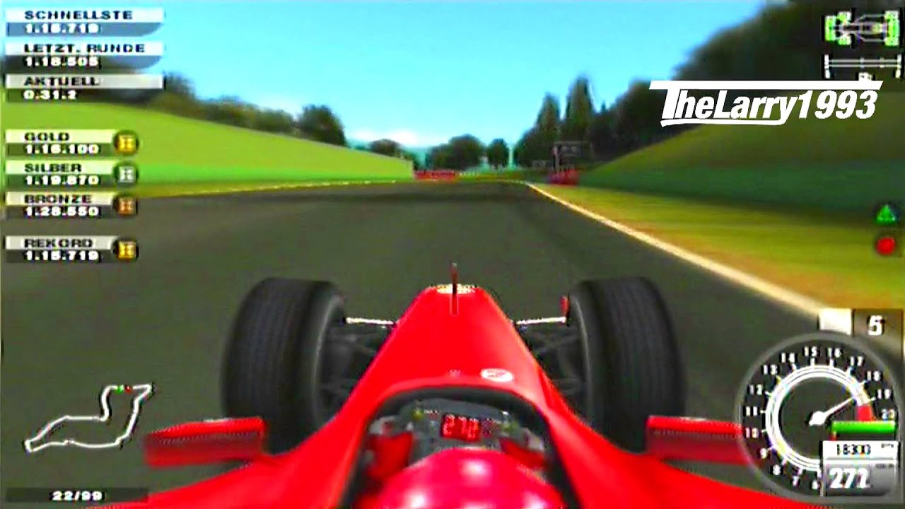 [PS2] F1 2005 - M.Schumacher in Imola 1.12.575