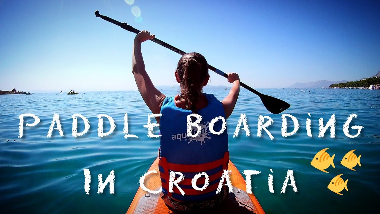 Paddleboarding in Croatia 🏄 🇭🇷
