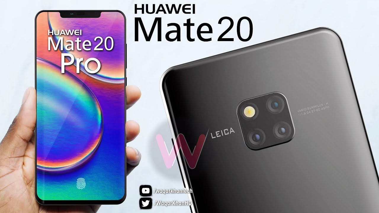 Mate 20 & 20 Pro - Specs & Price Before Launch!