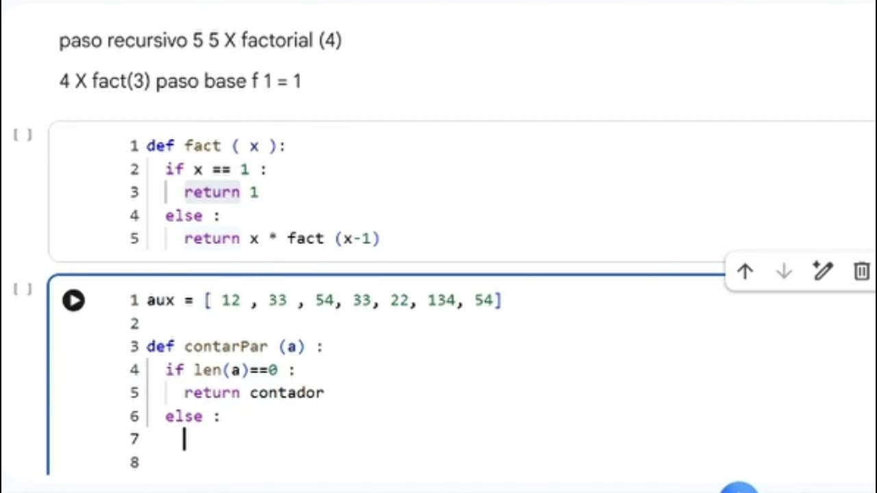 Clase de #Recursividad: Factorial y Listas en Python – CERP – Profesorado de Informática #Rivera