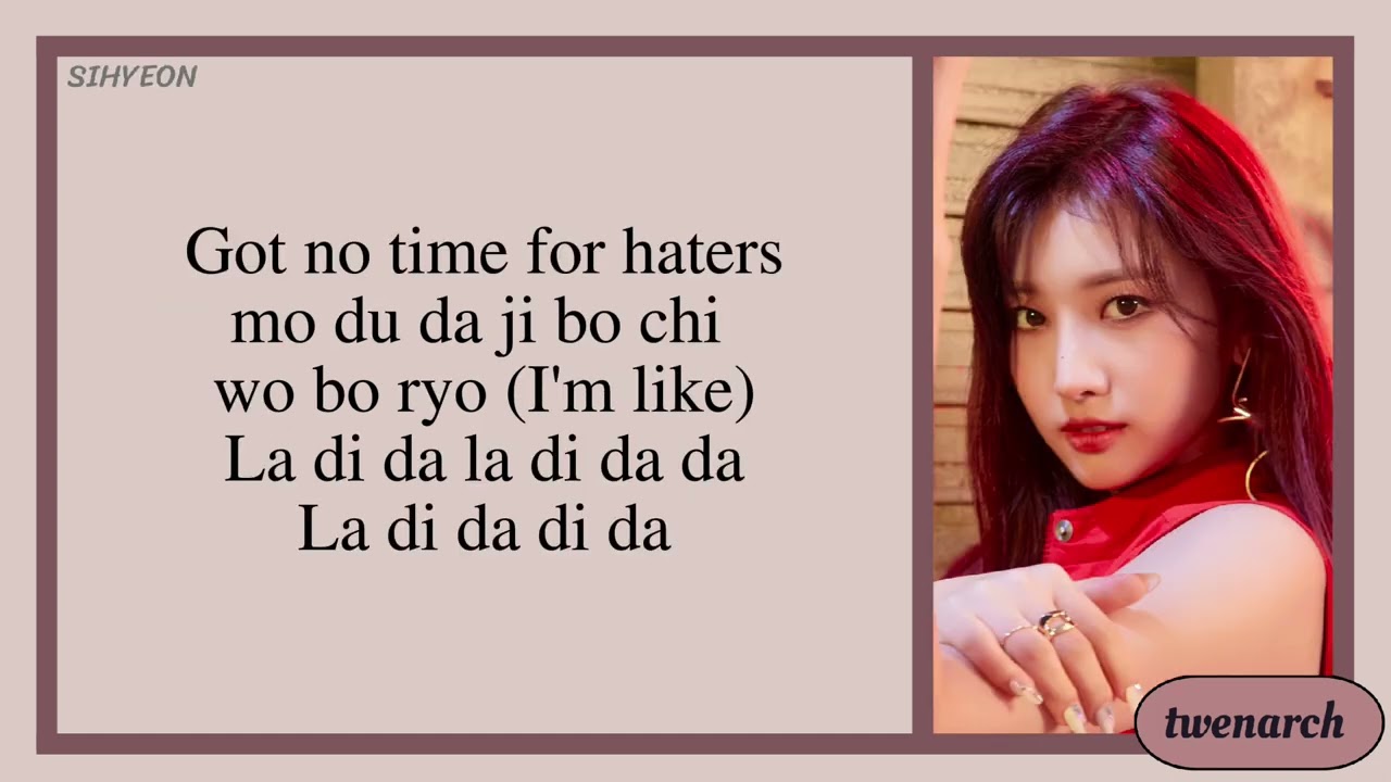 EVERGLOW 'LA DI DA' Karaoke