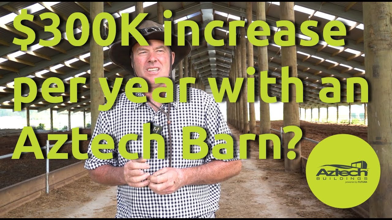 Smart NZ Dairy Farmer banks on $300K increased milk solids from his Aztech Buildings Composting Barn