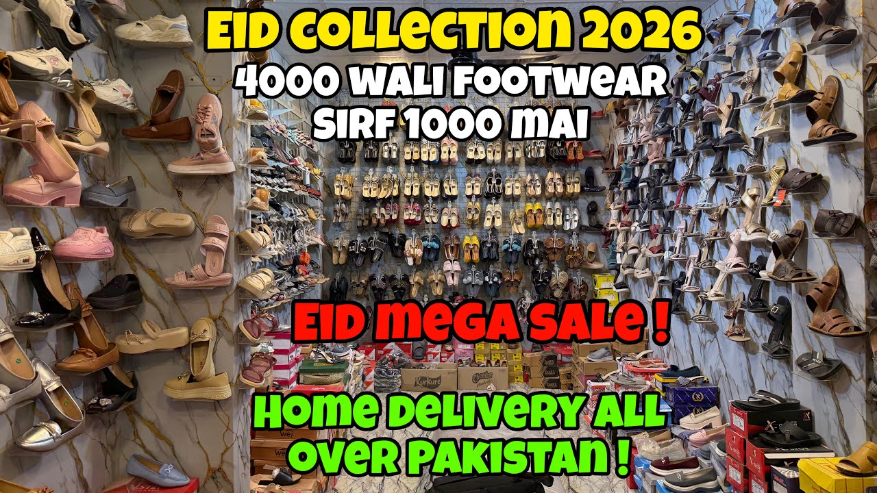 Stylo Eid Sale 2026🔥Original Stylo, Insignia, Borjan, Wej, Sky Walk, Heels, Gen-Z on Cheapest Prices