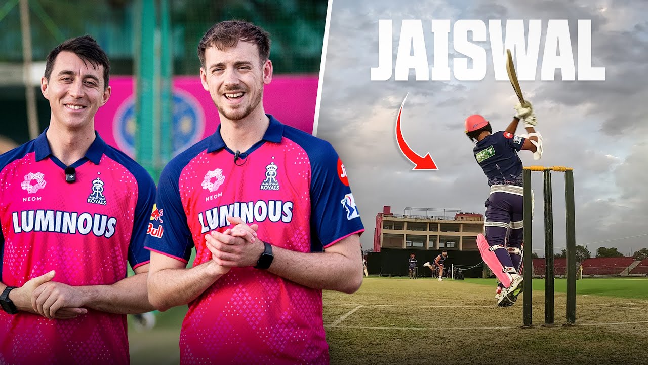 The REAL Rajasthan Royals | Behind the Scenes VLOG at IPL 2025 ft. Jaiswal, Parag & MORE!