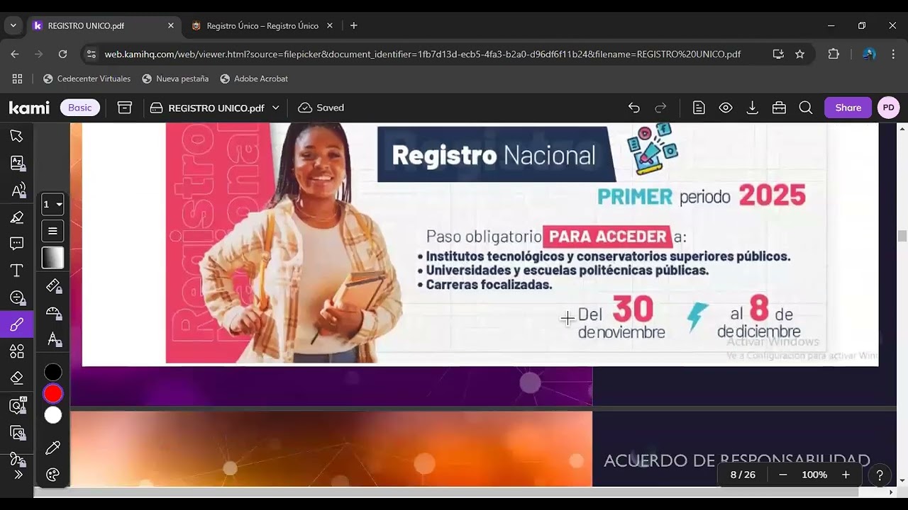 TUTORIAL REGISTRO NACIONAL PRIMER PERIODO 2025