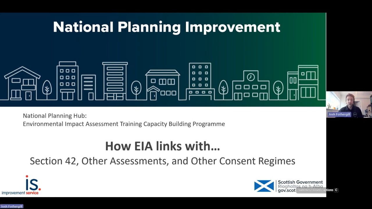 How EIA links with Section 42 and other Regulatory Processes