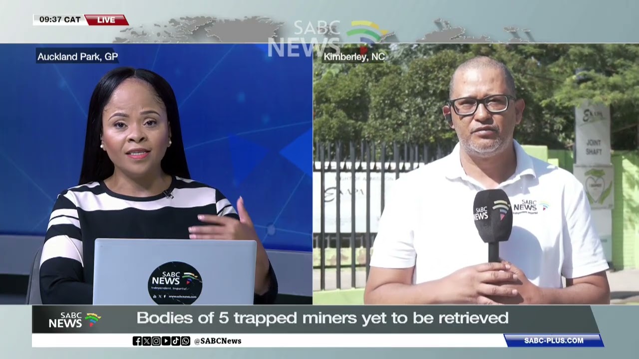 Ekapa Minerals Mine | Bodies of 5 trapped miners yet to be retrieved