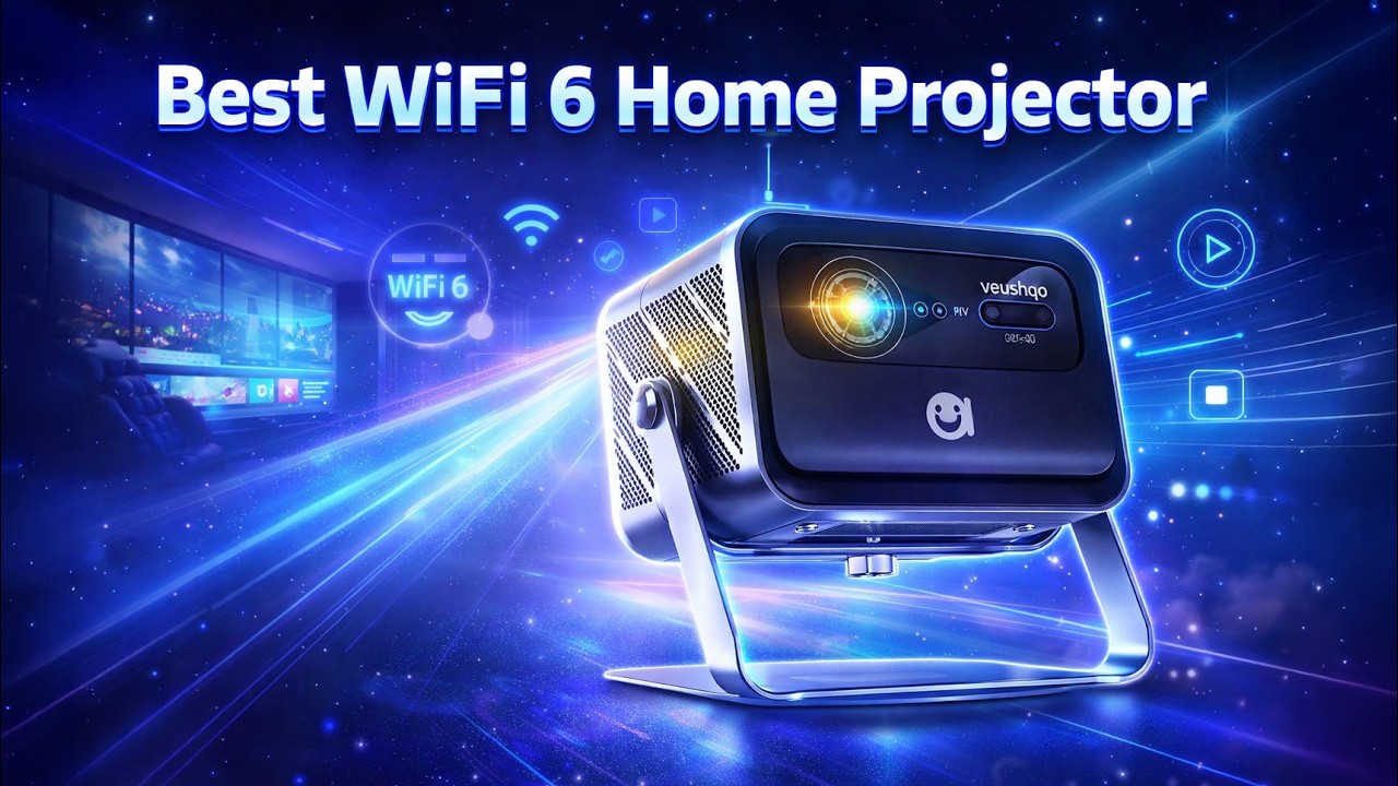 Лучший домашний проектор с Wi-Fi 6 2026 года – непревзойденное качество потокового воспроизведения!