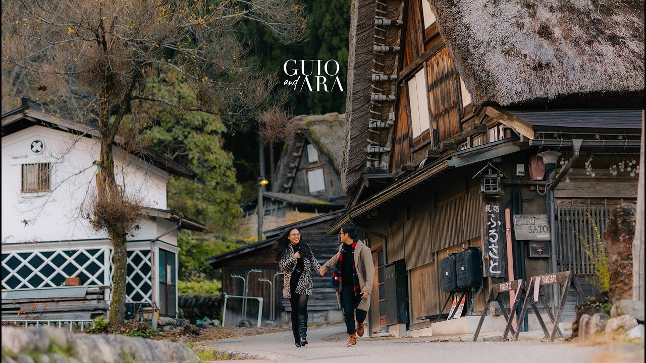 Guio and Ara's Pre-Wedding in the beautiful Gifu and Osaka
