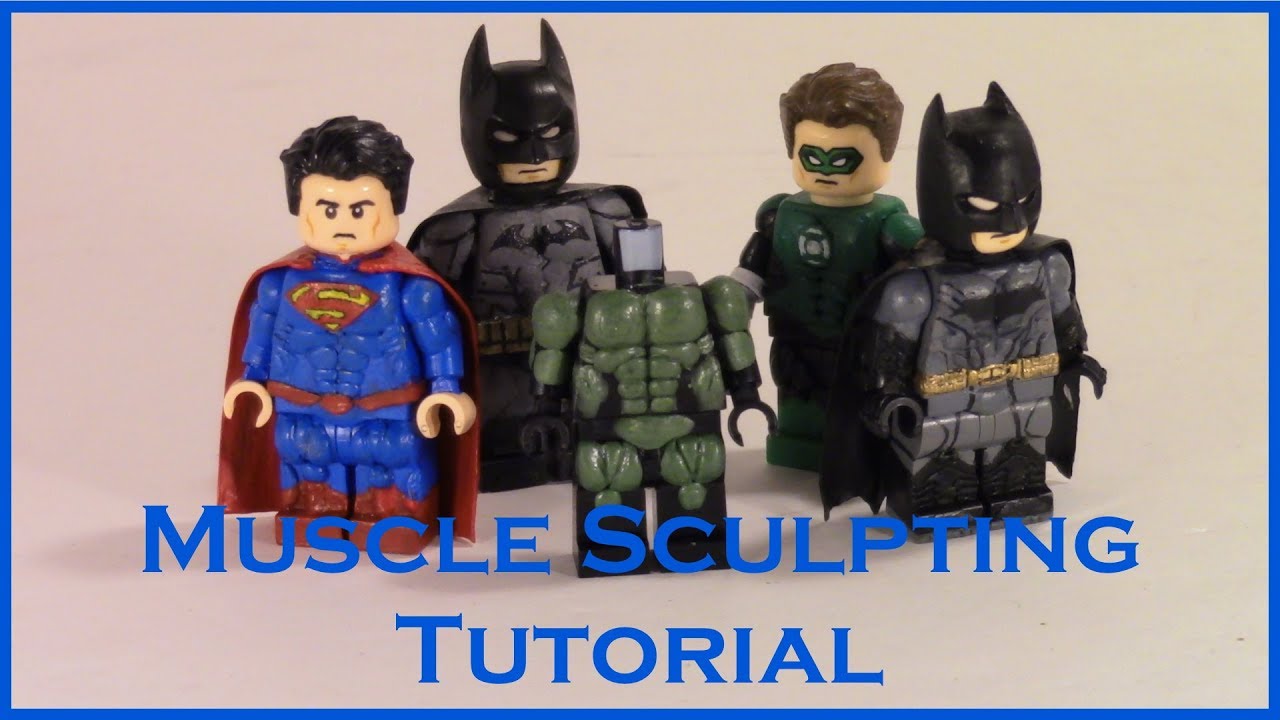 Custom Lego Muscle Sculpt Tutorial! For New And Advanced Customizers