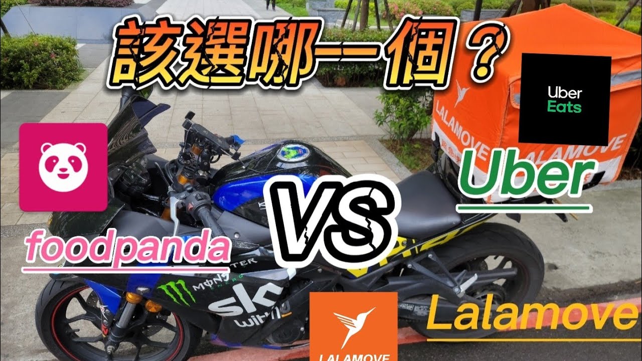 可悲的外送慘業之三平臺不專業大比較/YZF-R3/gopro 10