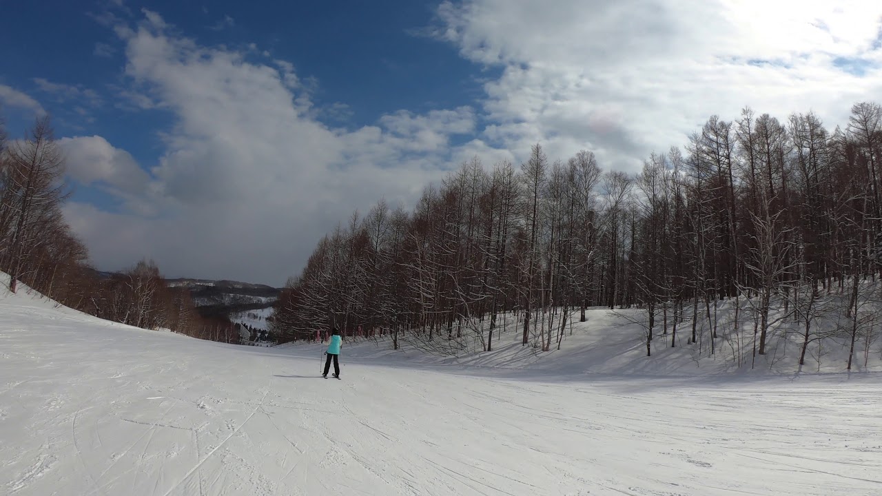 Jin on the West Mountain at Rusutsu Ski Resort, March 2020