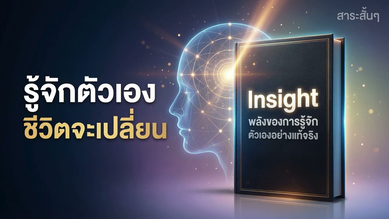 😃 Insight – พลังของการรู้จักตัวเองอย่างแท้จริง
