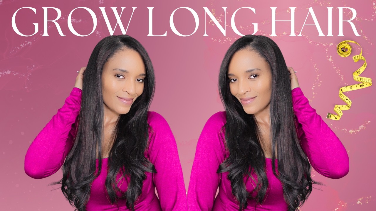 How To Grow Long Healthy Natural Hair ➡️ Big Chop to Tailbone Length!!
