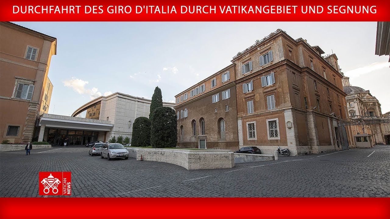 Durchfahrt des Giro d'Italia und Segnung – 1. Juni 2025 – Papst Leo XIV.