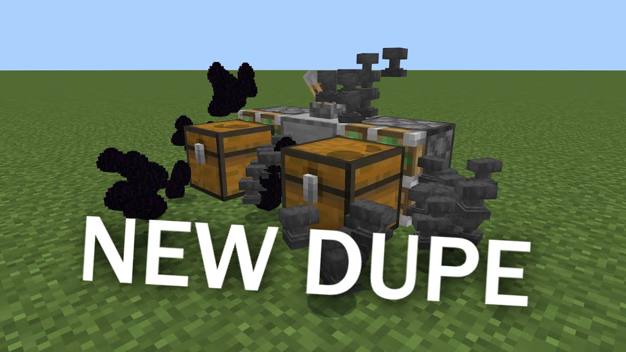 Rare GRAVITY BLOCK DUPE!! (Used Triple Chest) - Minecraft Bedrock 1.21