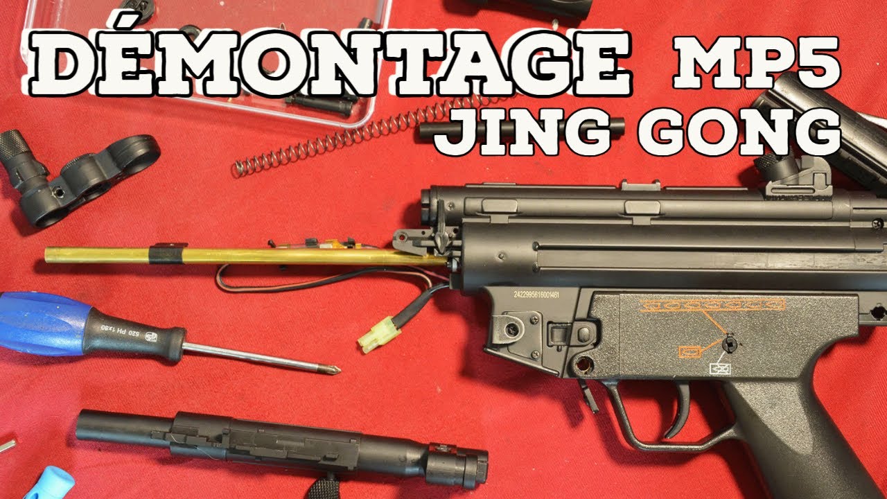 démontage MP5 jing gong - épisode 2