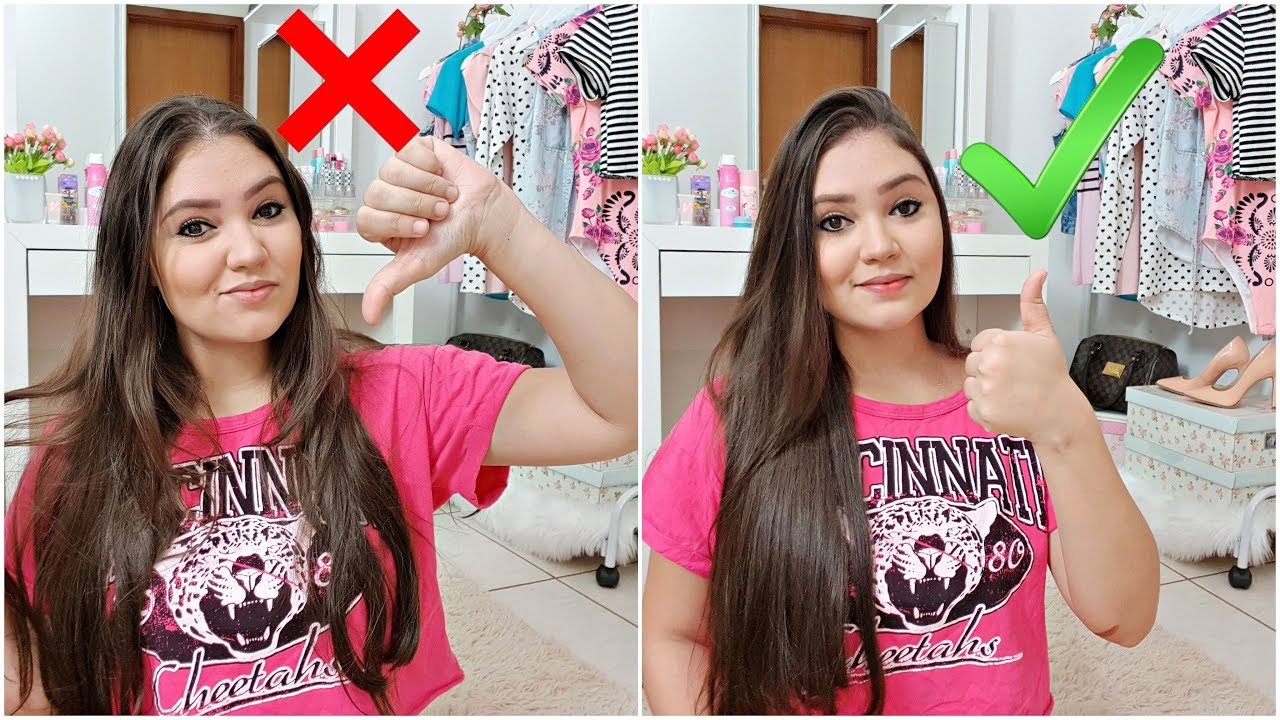 Cabelo sujo/oleoso - Recuperando sem lavar ♥
