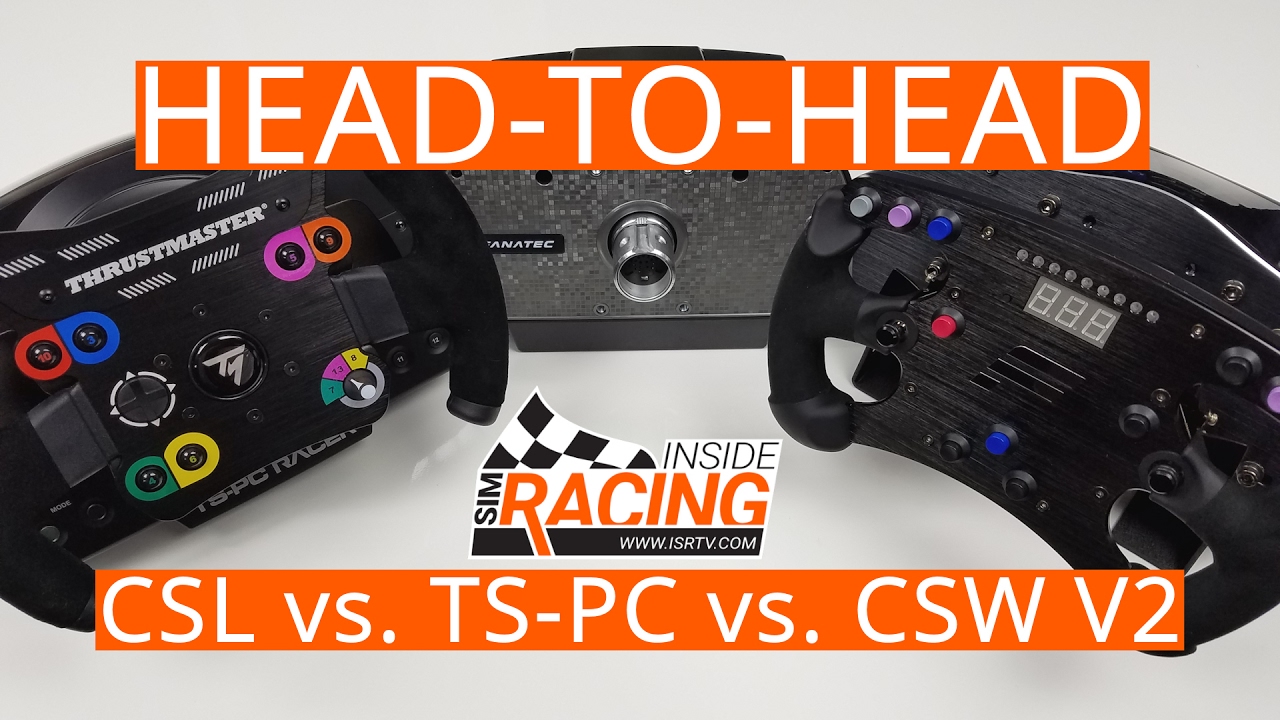 Fanatec CSL Elite vs. Thrustmaster TS-PC Racer vs. Fanatec ClubSport Wheel Base V2 Head-to-Head
