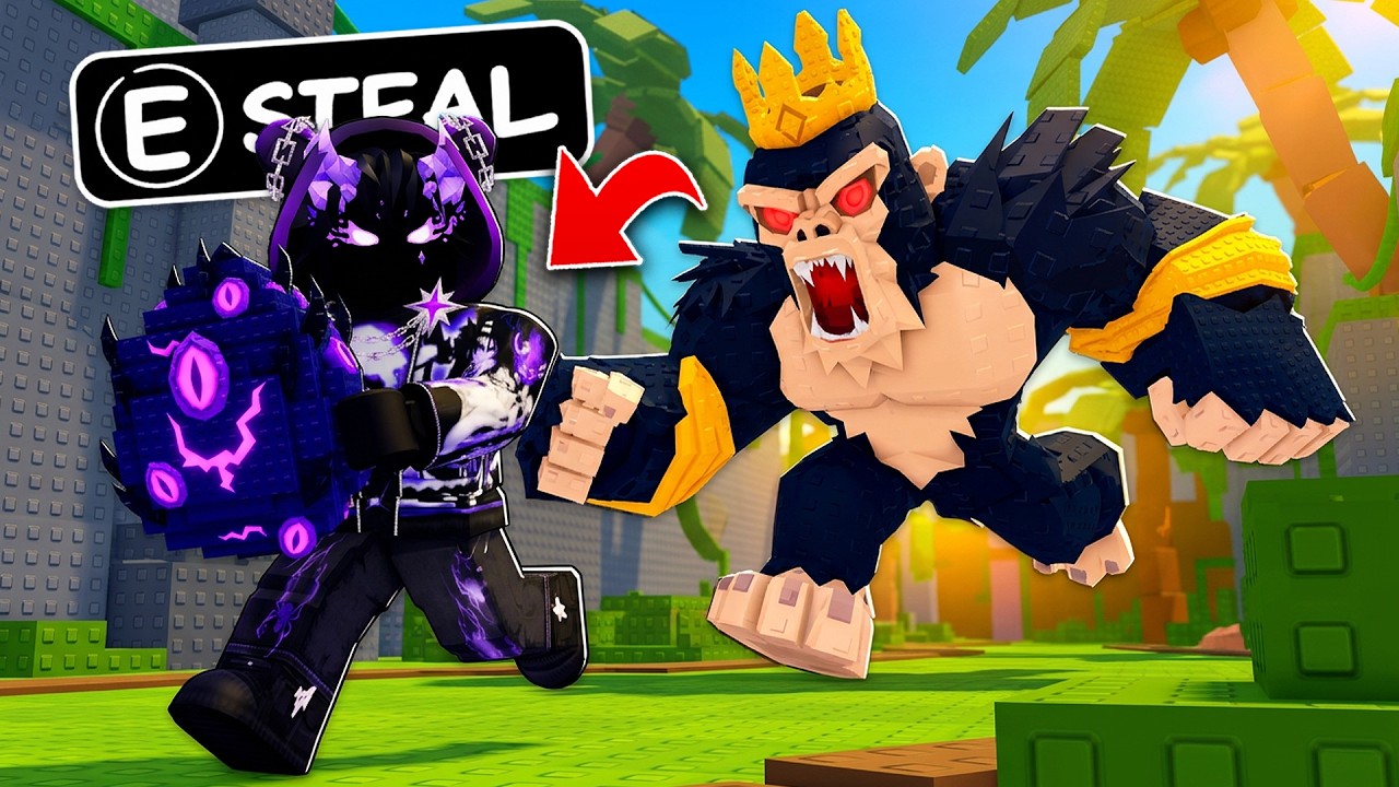 Я УКРАЛ Монструозное яйцо МАКСИМАЛЬНОГО УРОВНЯ в Steal an Egg! (Roblox)