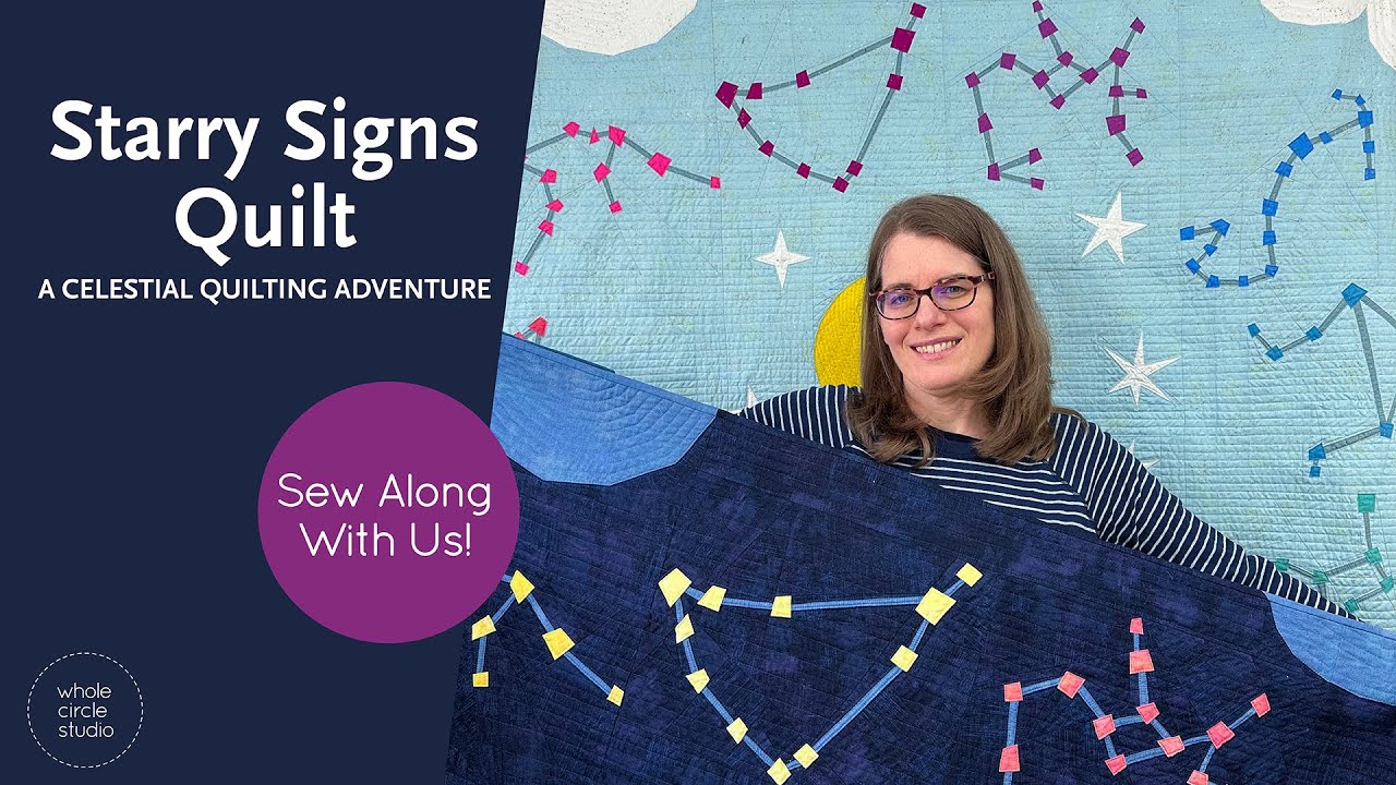 Your Next Quilting Project: Starry Signs Block of the Month Quilt Patterns #fpp #blockofthemonth