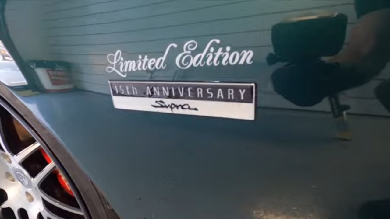 97' Toyota Supra 15 Year Anniversary Edition Special Edition! Paint Perfection Project!! Part 1