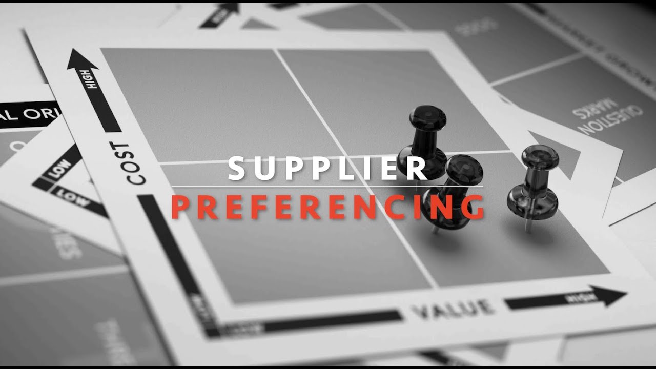 Supplier Preferencing The Sales Perspective