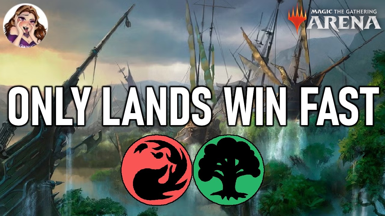 This Only Lands Deck IS BEYONG RIGGED - MTG Historic