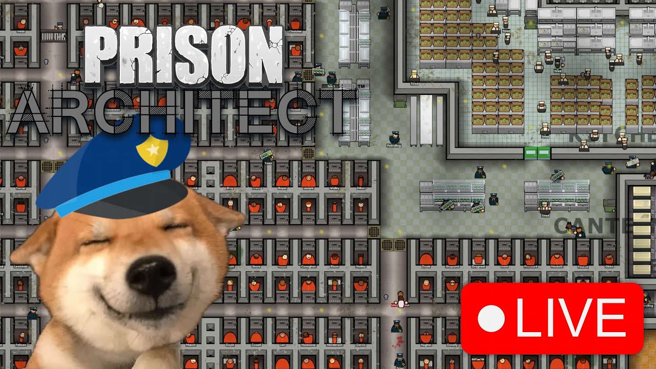 Ideme si Postavať Väznicu - Prison Architect Live 🔴