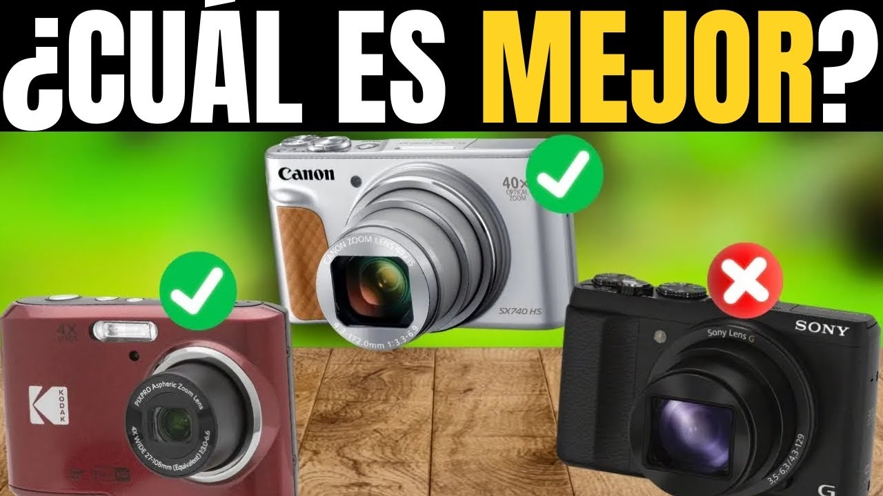 Las Mejores C&aacute;maras Compactas Calidad-Precio de 2026 [NO COMPRES UNA SIN VER ESTO]