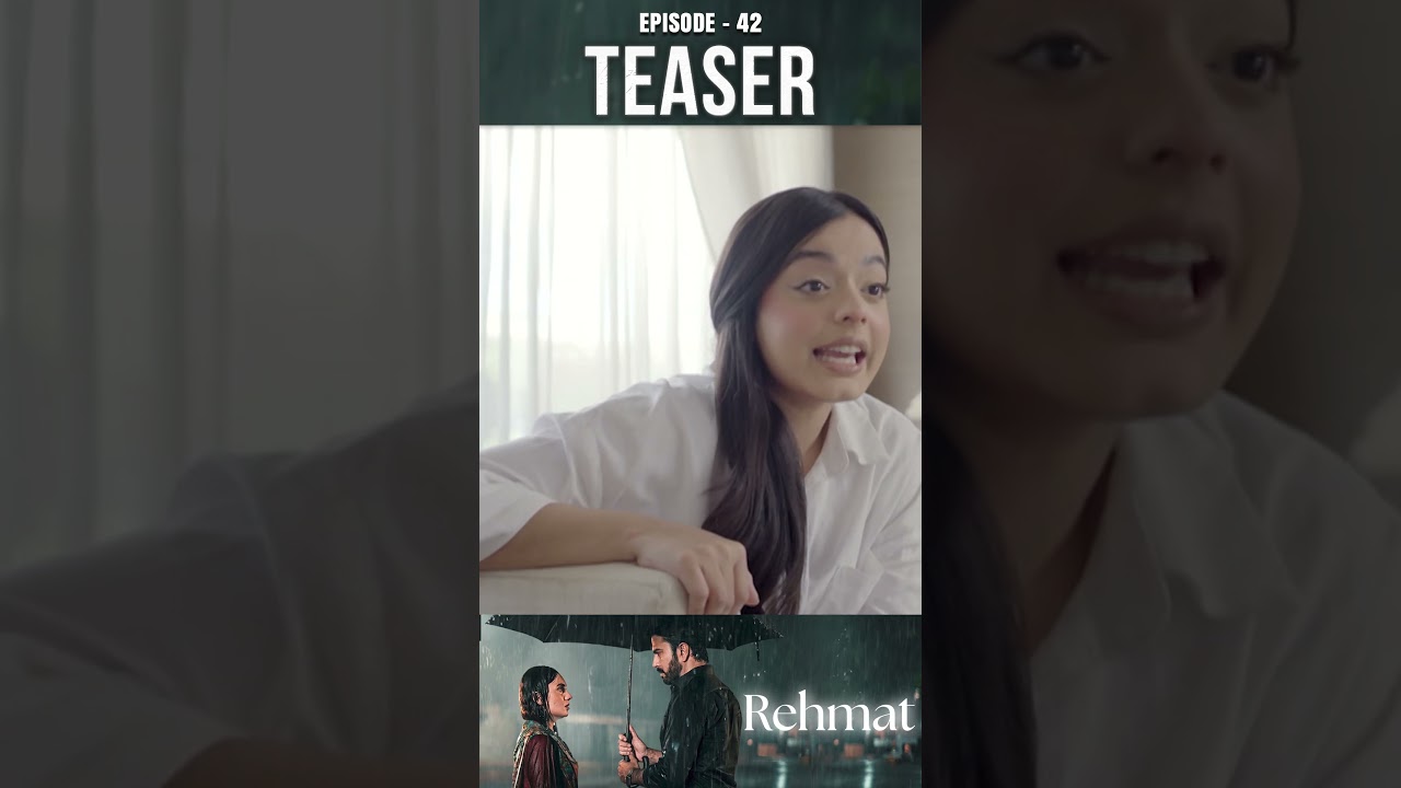 Rehmat Episode 42 | Teaser | #junaidkhan | #hinatariq | #shorts