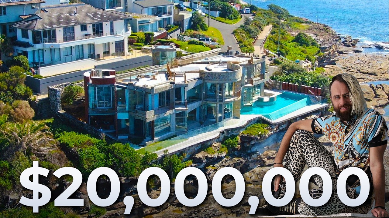 🏰 Inside Fred Schebesta's $20 MILLION Sydney Mansion - The Crypto Castle | South Coogee, NSW