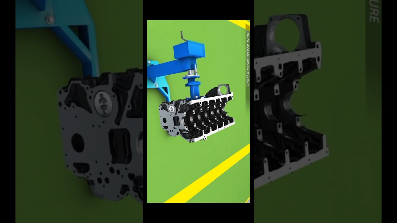 bharatbenz technical engine assembling full 2828c tipper