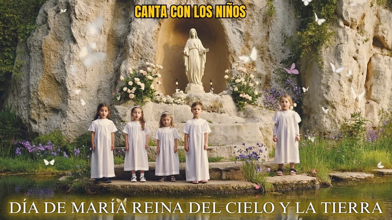 🎵 HOY: NIÑOS CANTAN A SANTA MARÍA, REINA DEL CIELO EN SU DÍA