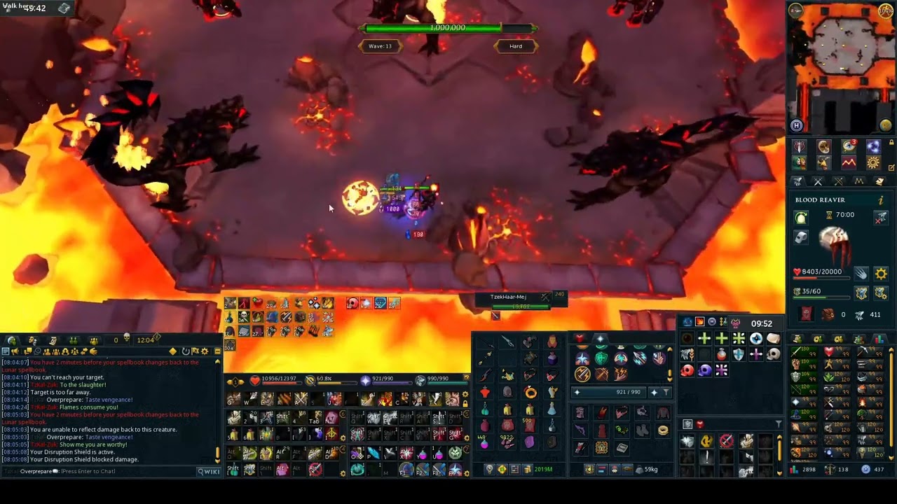 18:02.4 Flawless Hardmode Tzkal-Zuk with Melee