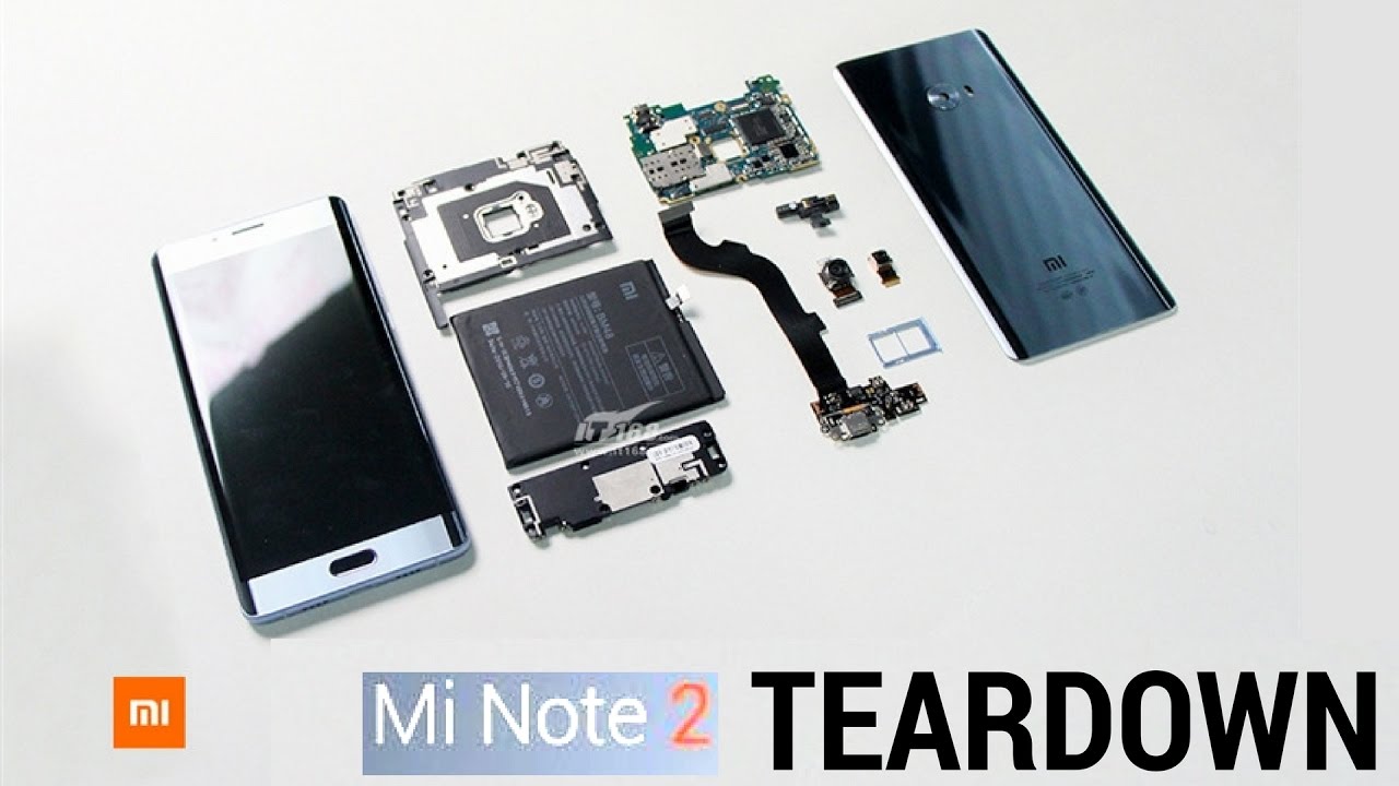 Xiaomi Mi Note 2 Teardown