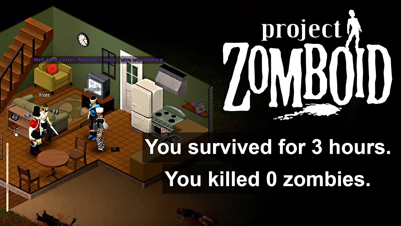 Even @Pedguin can't save us in Project Zomboid