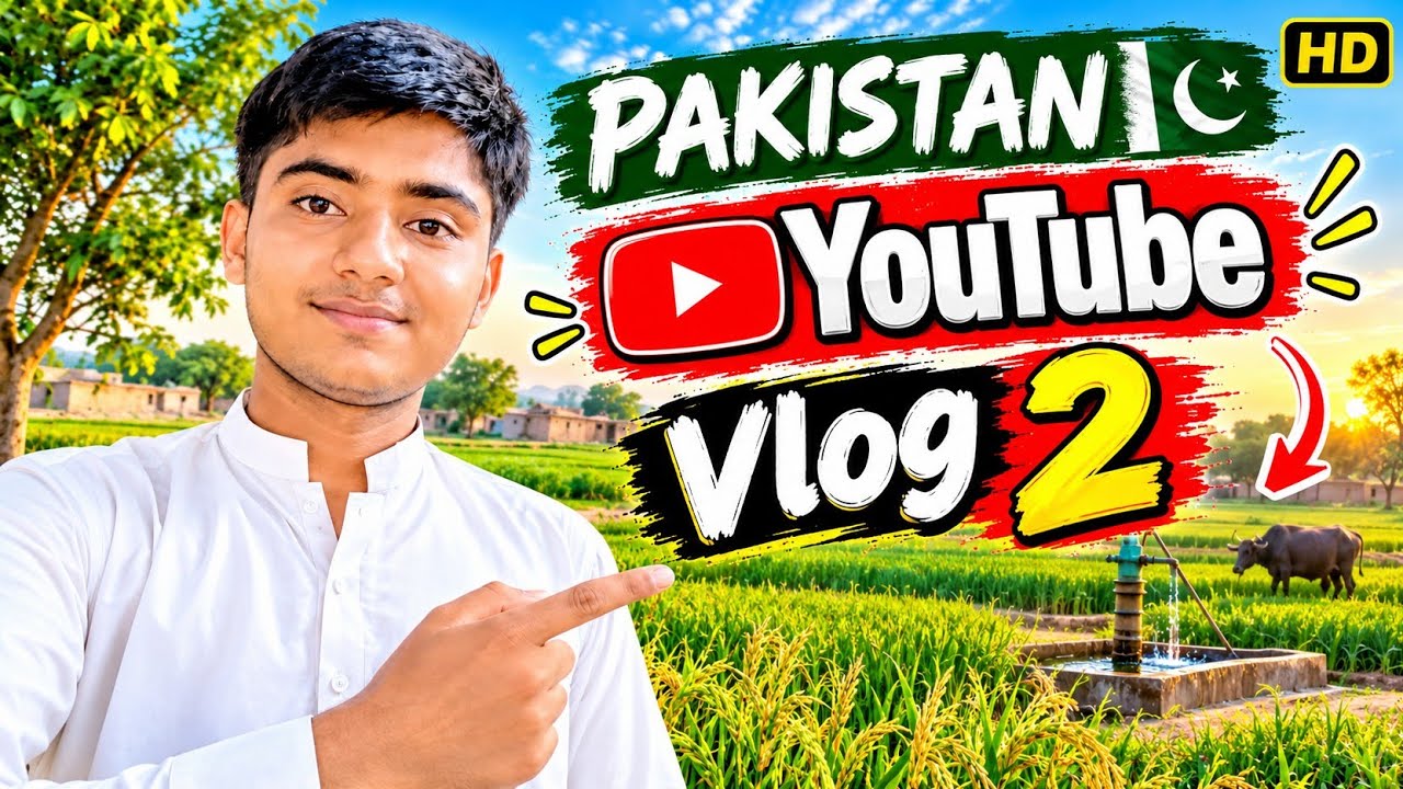 🌿 Village Life Vlog 2 🇵🇰 | Beautiful Village Scenes | Peaceful Rural Life in Pakistan ❤️