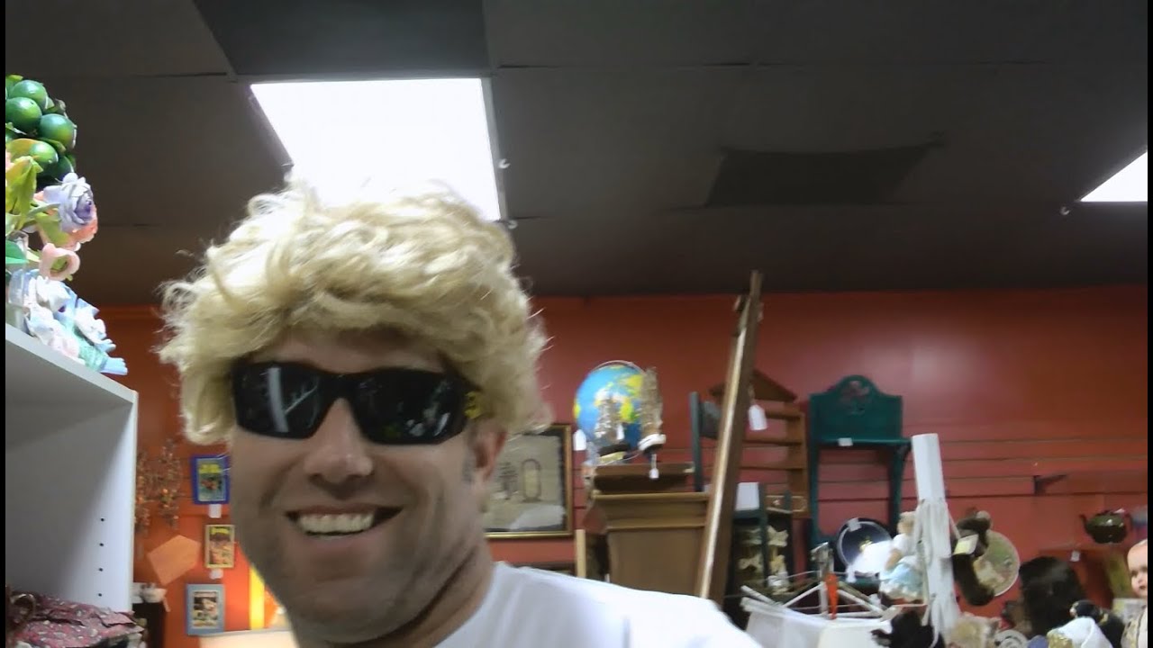 Danger swifty in an antique store!