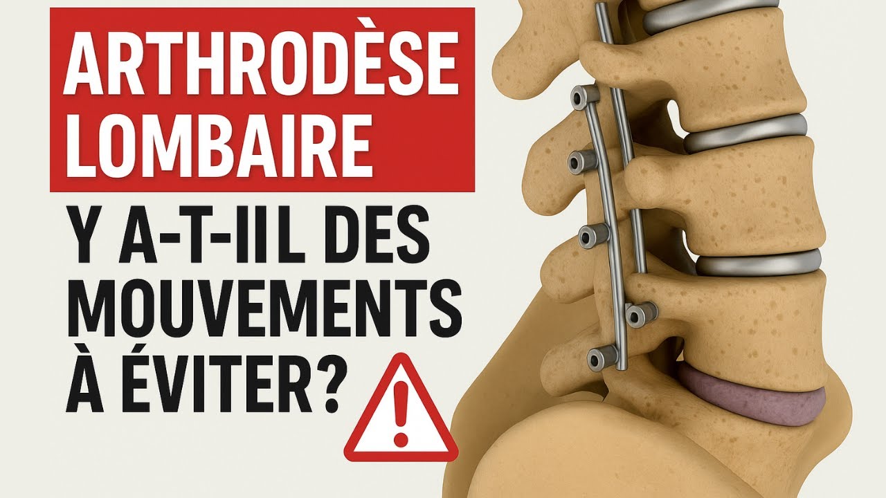 Arthrod&egrave;se Lombaire : Y a-t-il des mouvements &agrave; &eacute;viter ?