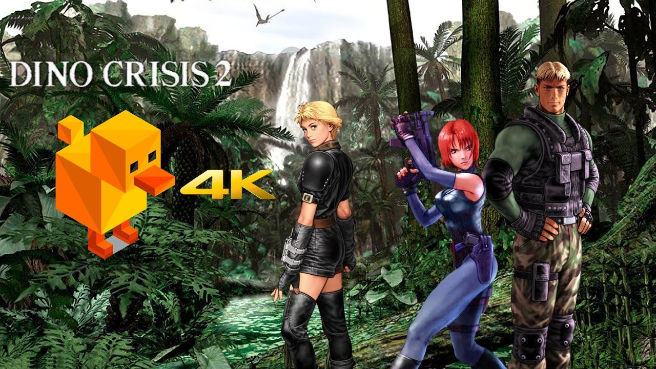 DuckStation 0.1-2563 | Dino Crisis 2 4K UHD | PS1 Emulator Gameplay