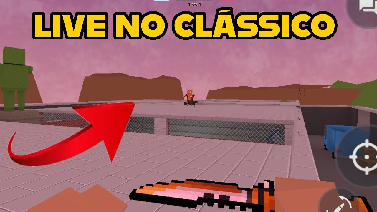 (Tentando) LIVE JOGANDO COM INSCRITOS 6X6 - Block Strike