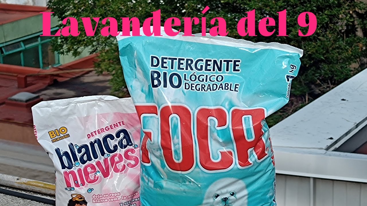 🧼🩵🩷 Foca y Blanca Nieves  detergente en polvo. Vengan Acompáñenme !!!  Explosión de limpieza y olor😄